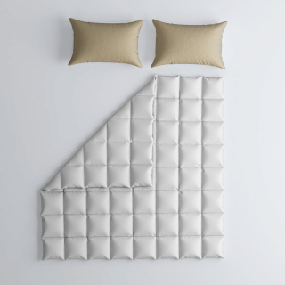 Πάπλωμα King Size Σουρ Μεζούρ Polyester Λευκό