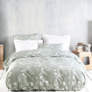 Σετ Ημίδιπλη Παπλωματοθήκη Everly Πράσινο