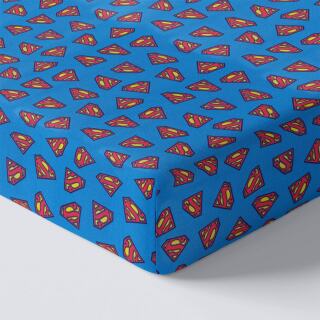 Μονό Σεντόνι με Λάστιχο Superman™©
