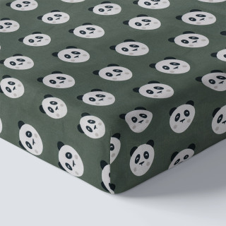 Μονό Σεντόνι με Λάστιχο Panda