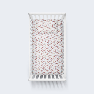 Σετ Σεντόνια Κούνιας Falling Leaves