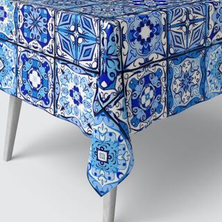 Τραπεζομάντηλο Ceramic Μπλε