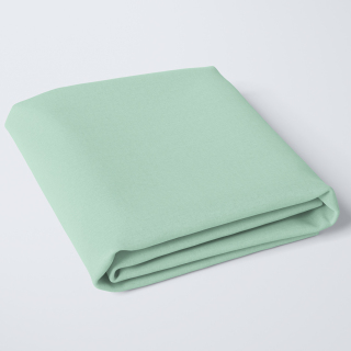 Πανωσέντονο Μονόχρωμο Polycotton Μέντα Διπλό