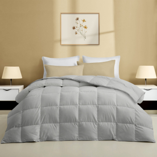 Πάπλωμα King Size Σουρ Μεζούρ Wool Light Gray