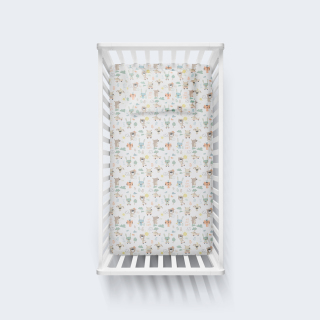 Σετ Σεντόνια Κούνιας Sweet Dragons