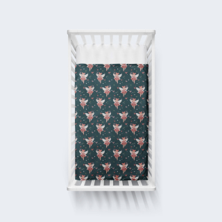 Παπλωματοθήκη Σουρ Μεζούρ Κούνιας Midnight Fairy