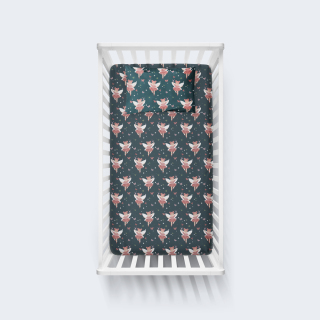 Σετ Σεντόνια Κούνιας Midnight Fairy