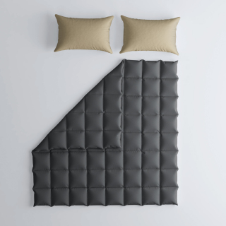 Πάπλωμα King Size Σουρ Μεζούρ Polyester Charcoal