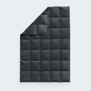 Πάπλωμα Μονό Σουρ Μεζούρ Polyester Charcoal