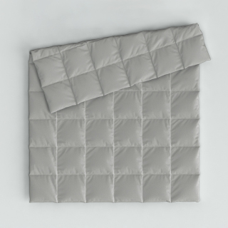 Πάπλωμα Μονό Σουρ Μεζούρ Wool Light Gray