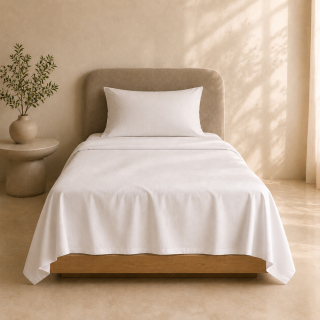 Σεντόνι Χωρίς Λάστιχο Στα Μέτρα Σας Μονό Egyptian Cotton 400TC