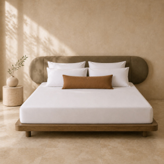 Σεντόνι με Λάστιχο Στα Μέτρα Σας Υπέρδιπλο Egyptian Cotton 400TC