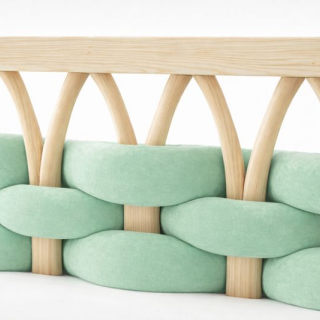 Προστατευτική Πλεξούδα Κούνιας – Μονή – Mint