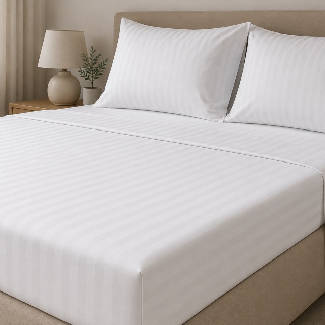 cotton_satin_stripes-310tc_bed